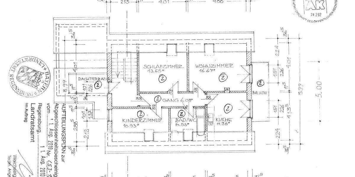 Etagenwohnung Bach an der Donau Bach - 3 Zimmer, 75 m&sup2;, 219.000&euro; | Angebot:25914767