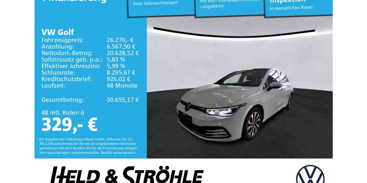 VW Golf 32.813 km 26.270 &euro; Neu-Ulm 89231