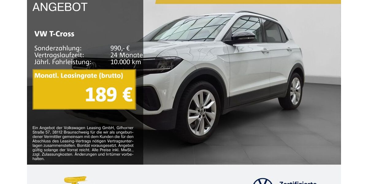 VW T-Cross 28.847 km 22.430 &euro; Lüdenscheid 58507
