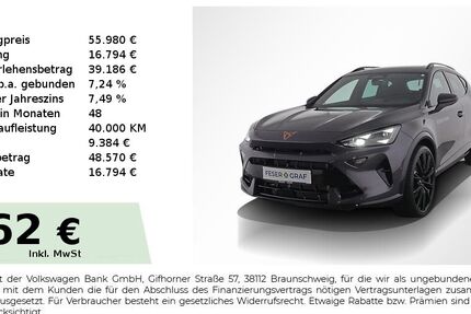 Cupra Formentor 9.990 km 51.940 &euro; Nürnberg 90441