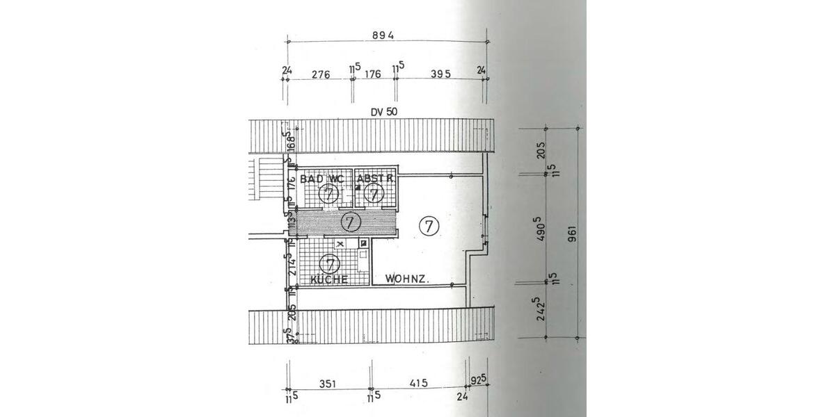Dachgeschoßwohnung Giengen an der Brenz - 1.5 Zimmer, 35 m&sup2;, 79.999&euro; | Angebot:27071558