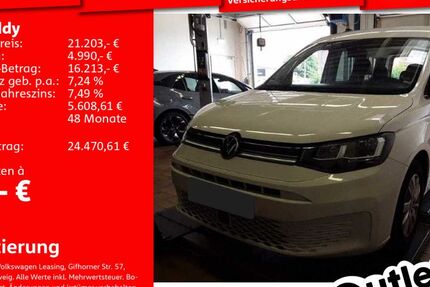 VW Caddy 44.800 km 20.991 &euro; Mannheim 68309