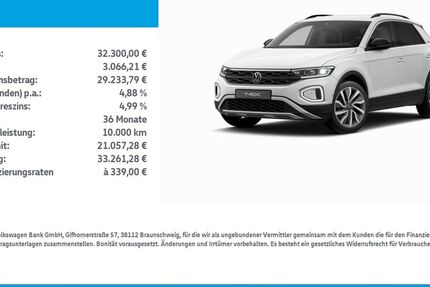 VW T-Roc 7.200 km 28.679 &euro; Mühlhausen/Thüringen 99974
