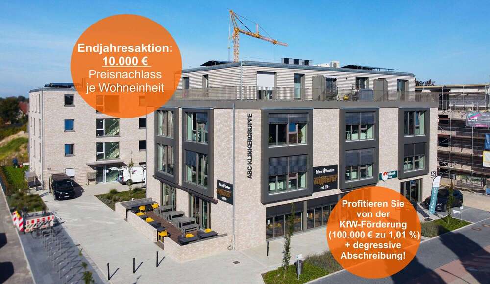 Etagenwohnung Recke - 3 Zimmer, 70 m&sup2;, 313.750&euro; | Angebot:23335271