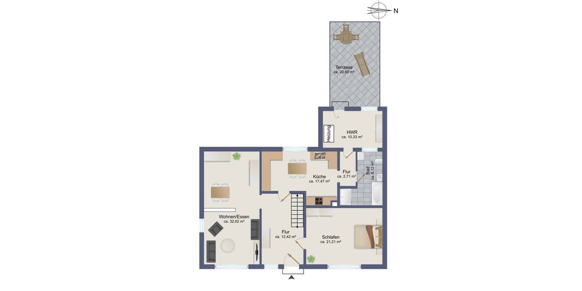 Einfamilienhaus Wiek - 8 Zimmer, 238 m&sup2;, 297.000&euro; | Angebot:26043107