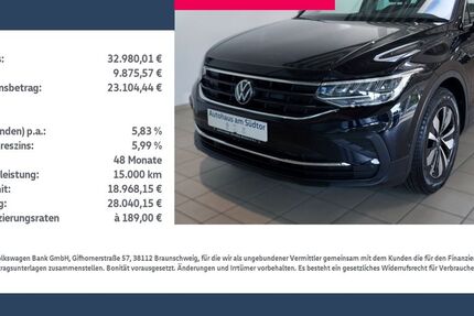 VW Tiguan 21.509 km 32.980 &euro; Rietberg 33397