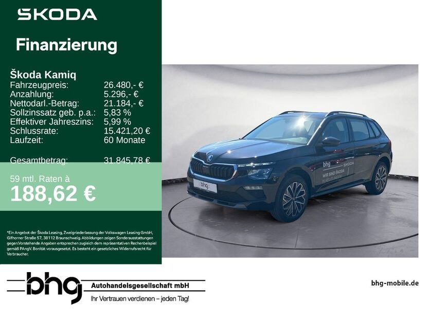 Skoda Kamiq 6.780 km 26.480 € Reutlingen 72770