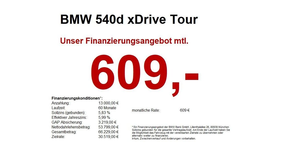 BMW 540 14.489 km 63.579 &euro; Heilbronn 74074