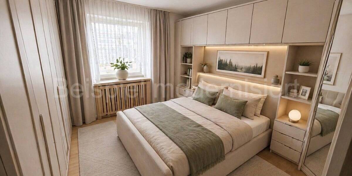 Etagenwohnung Rosenheim Aising - 2 Zimmer, 63 m&sup2;, 270.000&euro; | Angebot:26410252