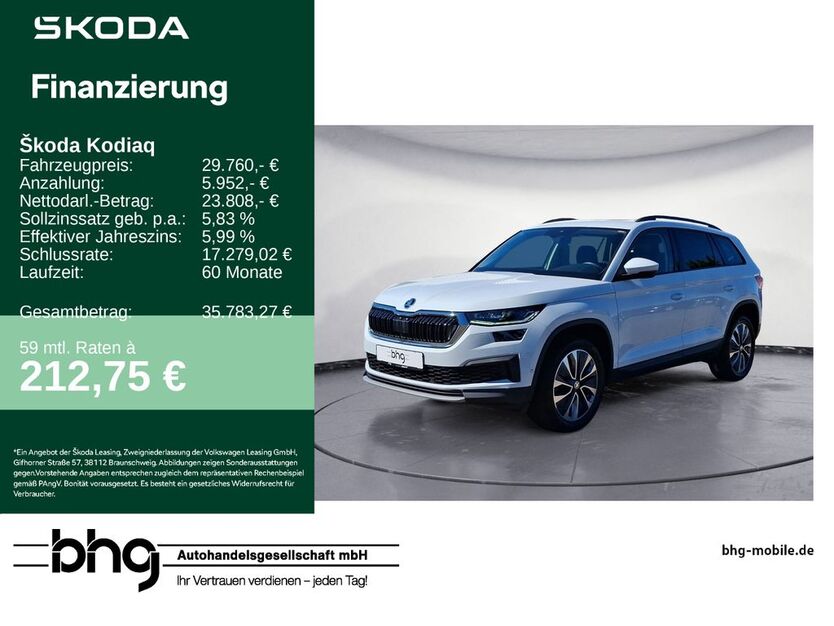 Skoda Kodiaq 125.348 km 29.190 € Kehl 77694