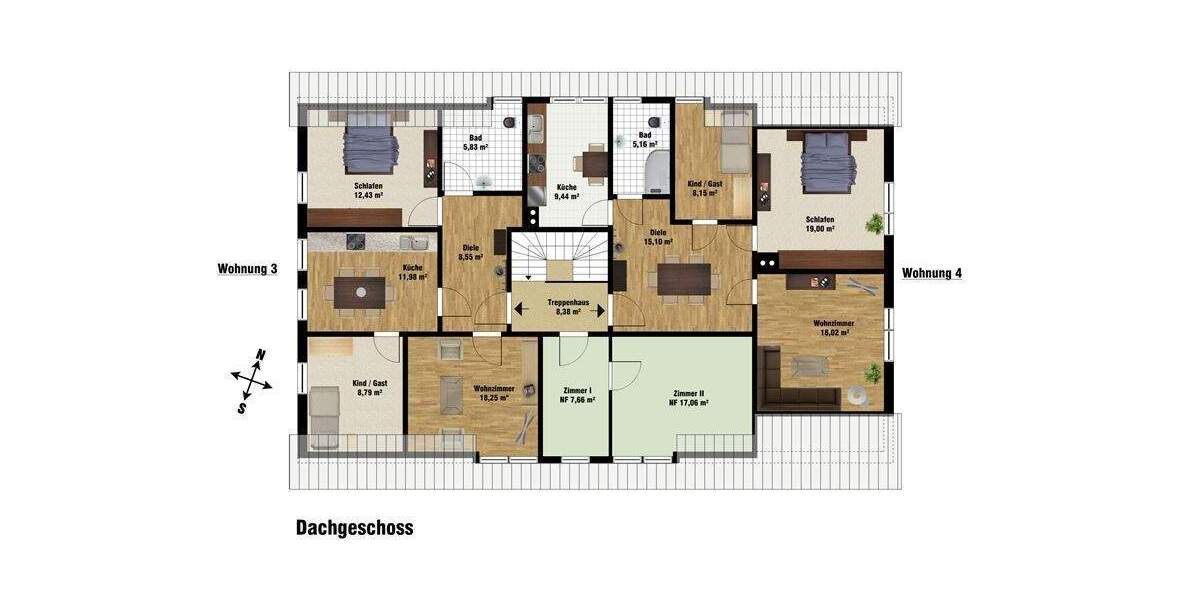 VERKAUFT! Gepflegtes Mehrfamilienhaus mit Garten in Loxstedt! 1 zimmer