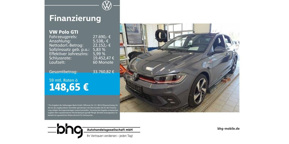 VW Polo 17.710 km 26.390 &euro; Reutlingen 72770