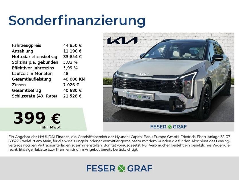 Kia Sportage 4.950 km 44.850 € Nürnberg 90425