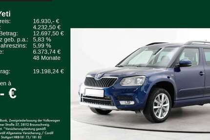 Skoda Yeti 106.846 km 16.930 &euro; Feldkirchen - Westerham 83620