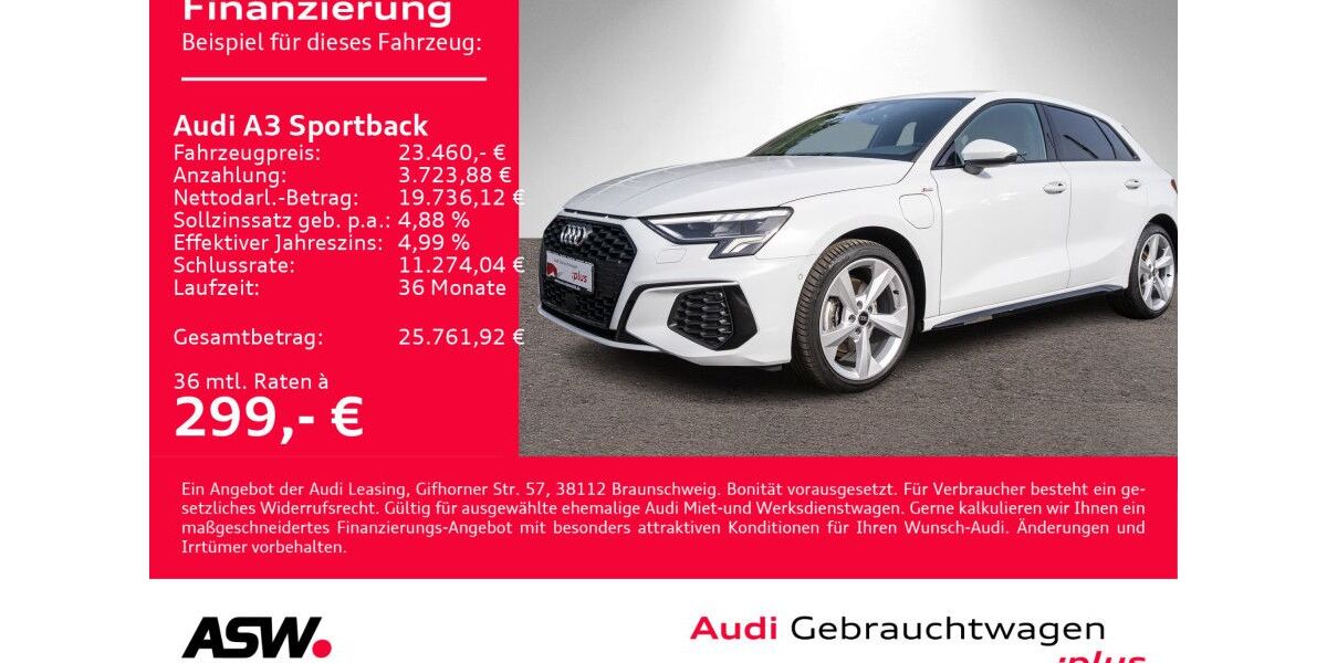 Audi A3 67.800 km 22.960 &euro; Heilbronn 74074
