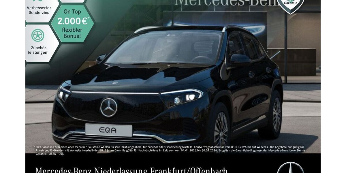 Mercedes-Benz EQA 11.652 km 40.890 &euro; Frankfurt 60599