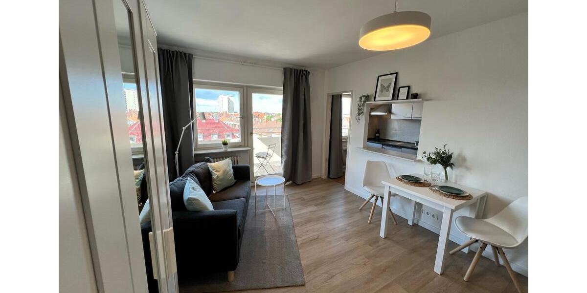 Etagenwohnung Karlsruhe Südstadt - 1 Zimmer, 34 m&sup2;, 790&euro; | Angebot:26654970