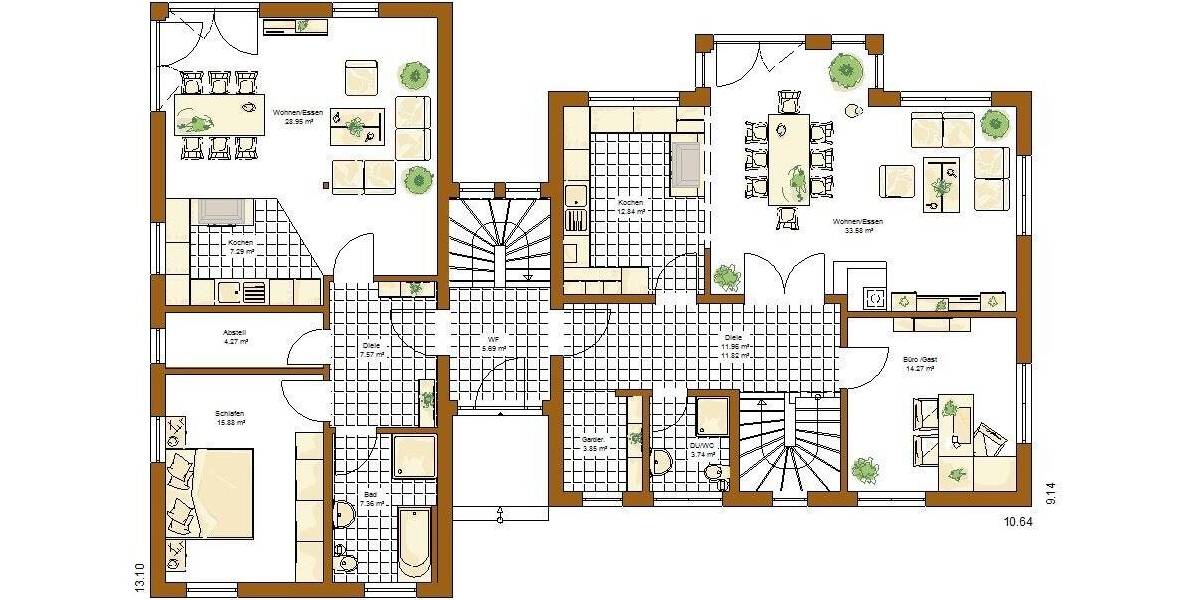 Mehrfamilienhaus, Wohnhaus Kochel am See Kochel - 7 Zimmer, 237 m&sup2;, 1.684.800&euro; | Angebot:25211942