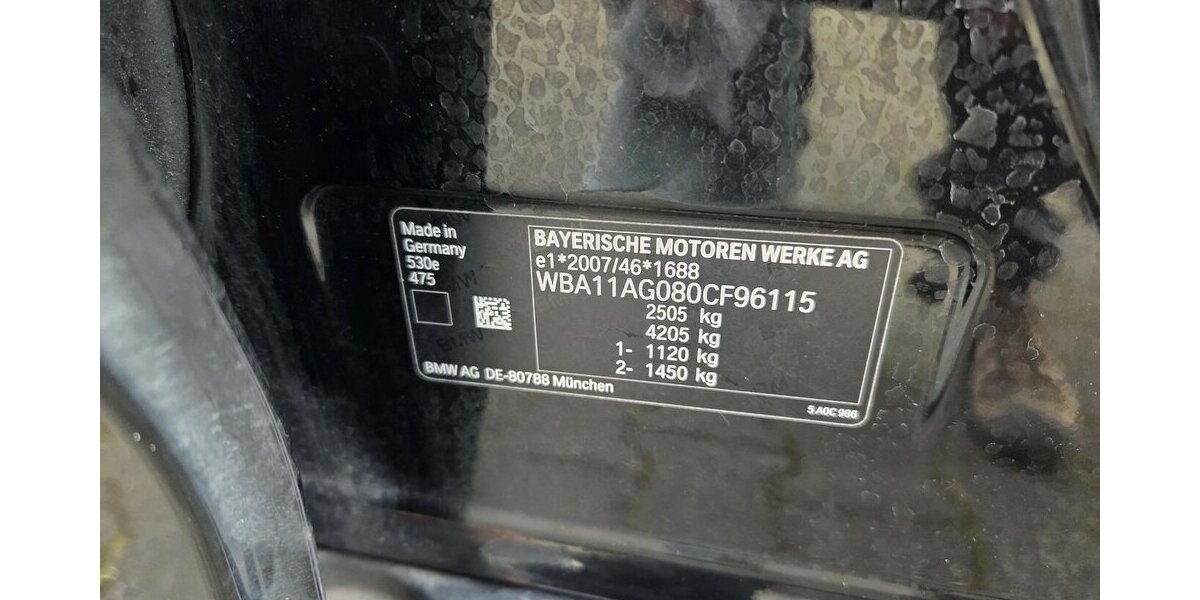 BMW 530e Aut. Limousine M Sportpaket 99.580 km 27.500 &euro; Wilsdruff 01723