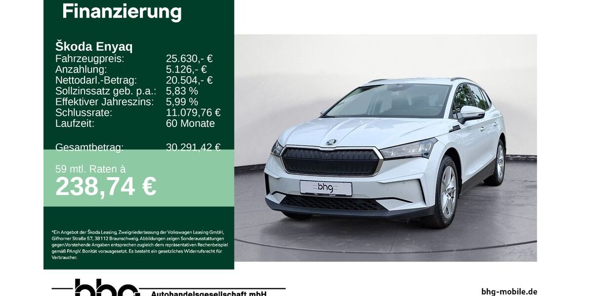 Skoda Enyaq 12.514 km 25.630 &euro; Bühl 77815