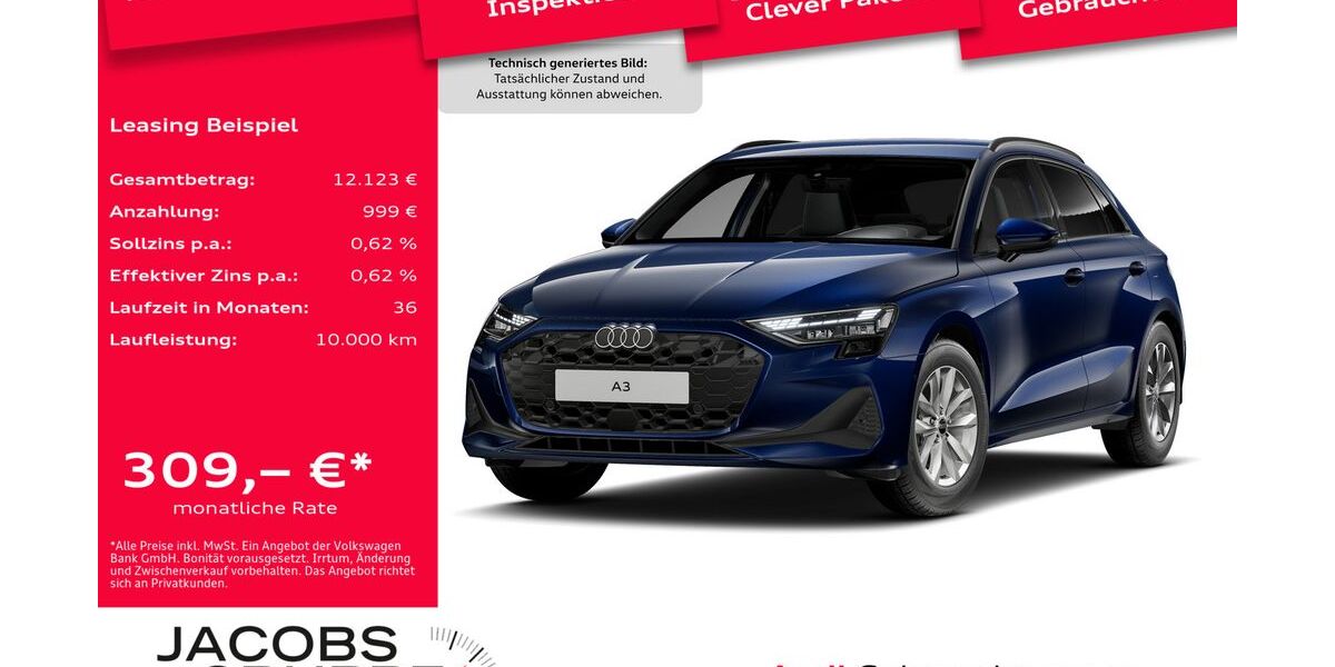 Audi A3 10.929 km 31.980 &euro; Heinsberg 52525