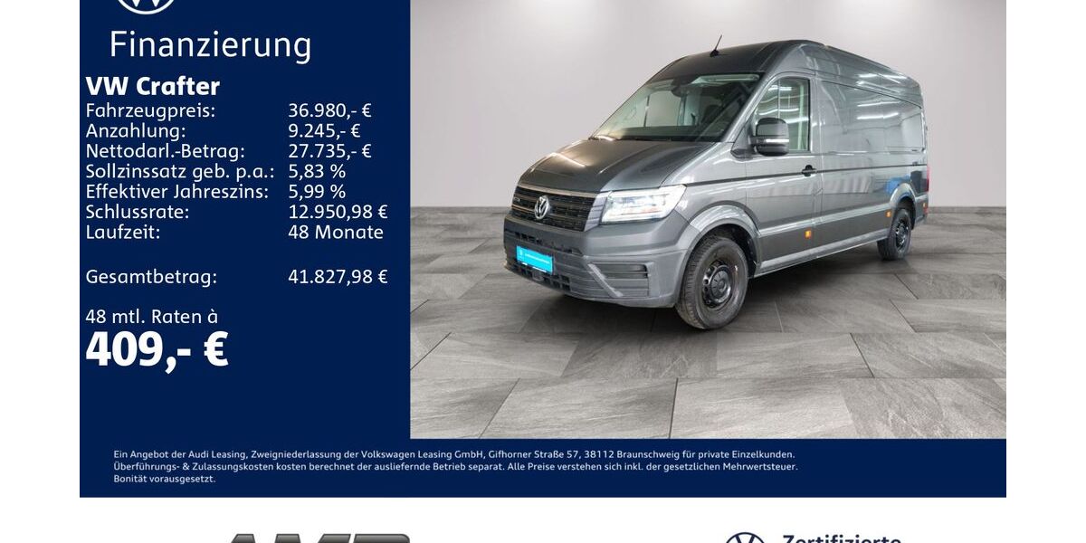 VW Crafter 68.910 km 34.980 &euro; Borna 04552