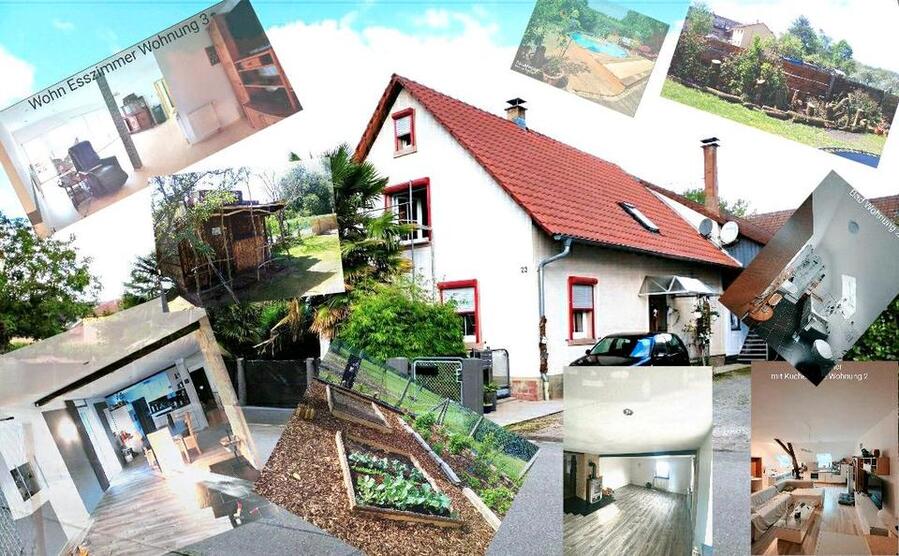 Haus Mehrfamilienhaus 3 Wohneinheiten 312m² Wfl, 1800m² Grdst