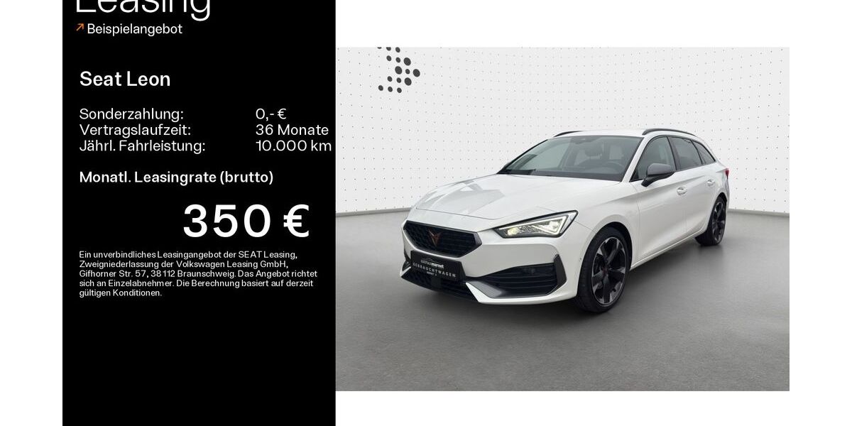 Cupra Leon 46.220 km 24.990 &euro; Mainz-Kastell (Wiesbaden) 55252
