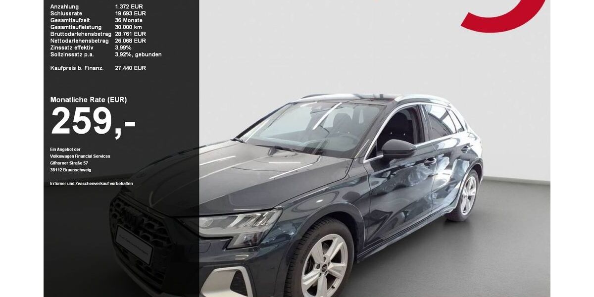 Audi A3 15.600 km 26.740 &euro; Wackersdorf 92442