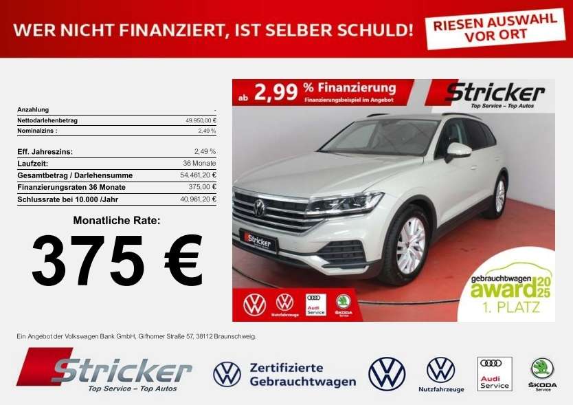 VW Touareg 28.928 km 49.949 &euro; Horn-Bad Meinberg 32805