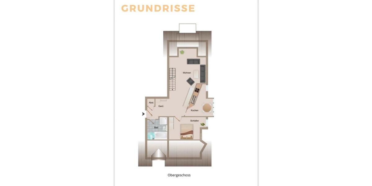 Maisonettenwohnung Villingen-Schwenningen Schwenningen - 3 Zimmer, 82 m&sup2;, 249.000&euro; | Angebot:26889083