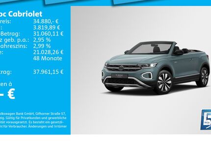 VW T-Roc 3.297 km 34.880 &euro; München 80935