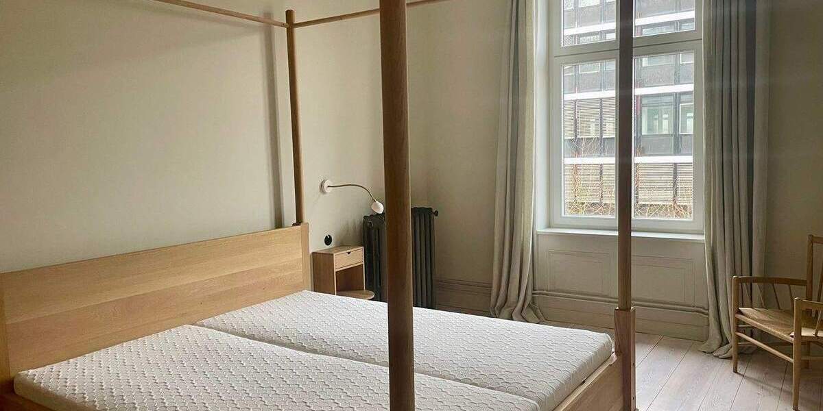 Etagenwohnung Hamburg Rotherbaum - 3 Zimmer, 104 m&sup2;, 3.500&euro; | Angebot:26433536