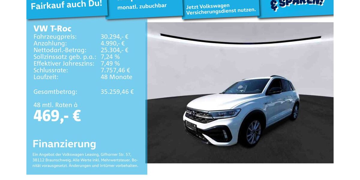 VW T-Roc 28.141 km 29.991 &euro; Mannheim 68309