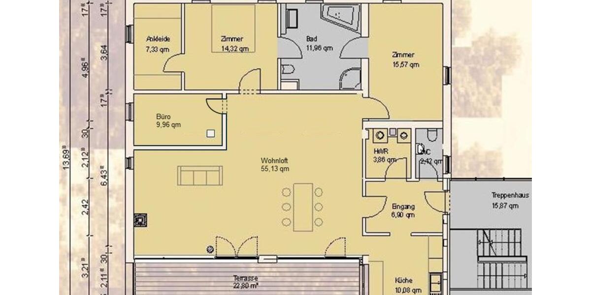Etagenwohnung Kassel Südstadt - 4 Zimmer, 147 m&sup2;, 525.000&euro; | Angebot:25569665