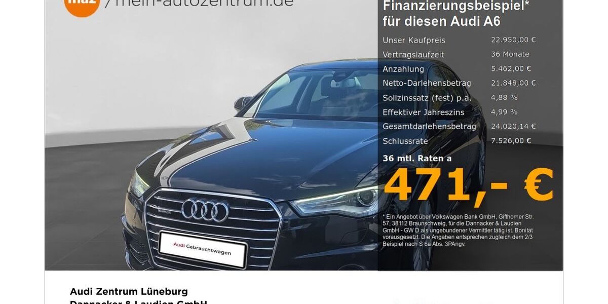 Audi A6 140.605 km 22.950 &euro; Lüneburg 21337