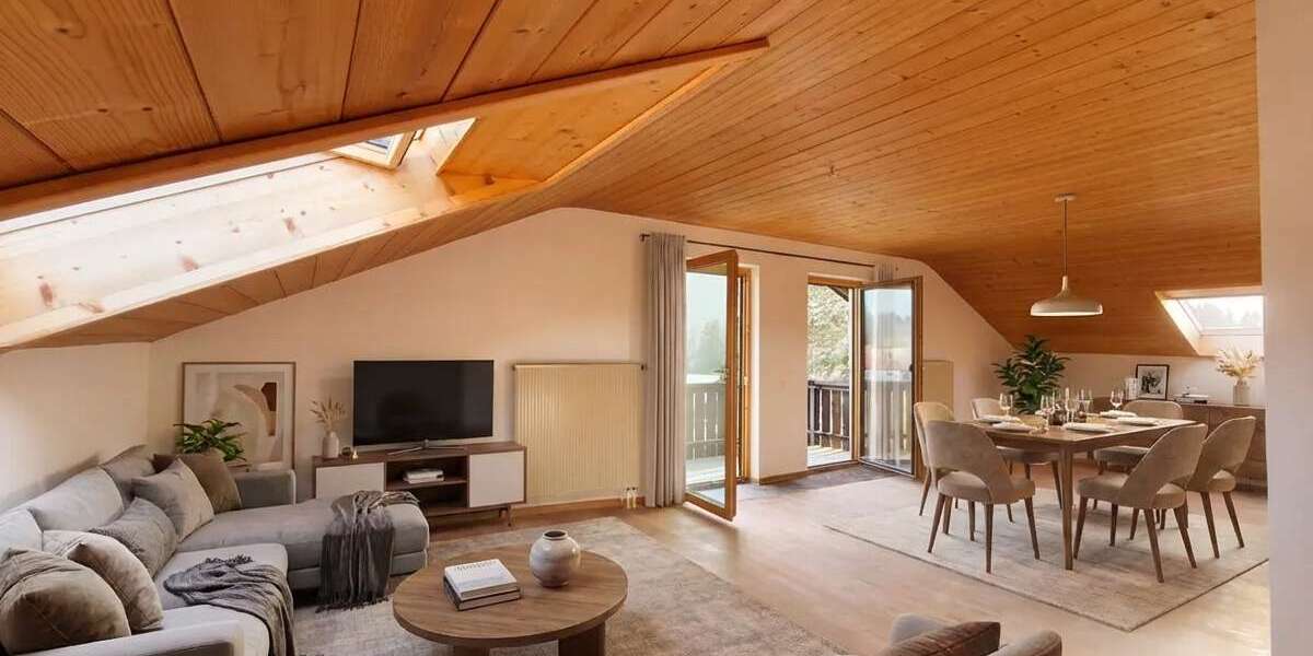 Etagenwohnung Saulgrub-Altenau Altenau - 4 Zimmer, 100 m&sup2;, 1.200&euro; | Angebot:25482284