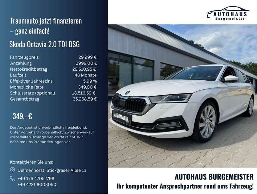 Skoda Octavia 61.667 km 29.999 € Delmenhorst 27751
