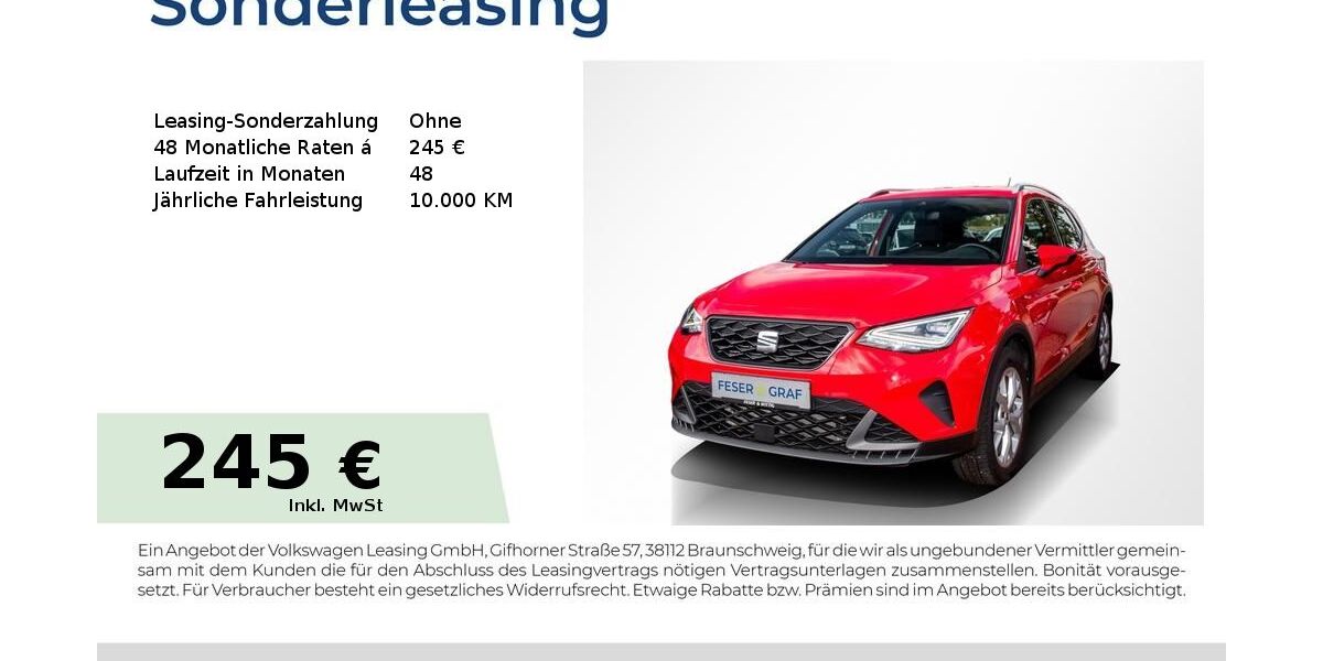 Seat Arona 18.816 km 21.440 &euro; Bernburg 06406