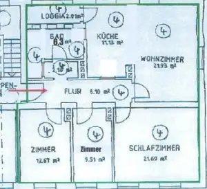 Wohnen auf Zeit Augsburg Universitätsviertel - 1 Zimmer, 94 m&sup2;, 540&euro; | Angebot:26385241