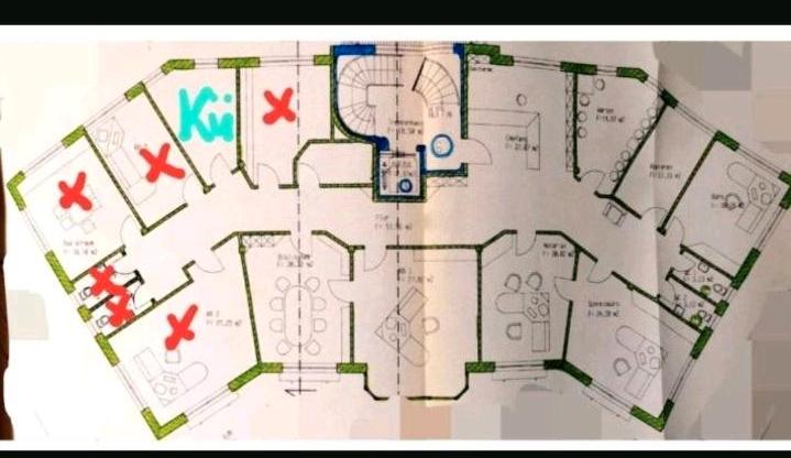 Bürofläche zu vermieten, barrierefrei zimmer