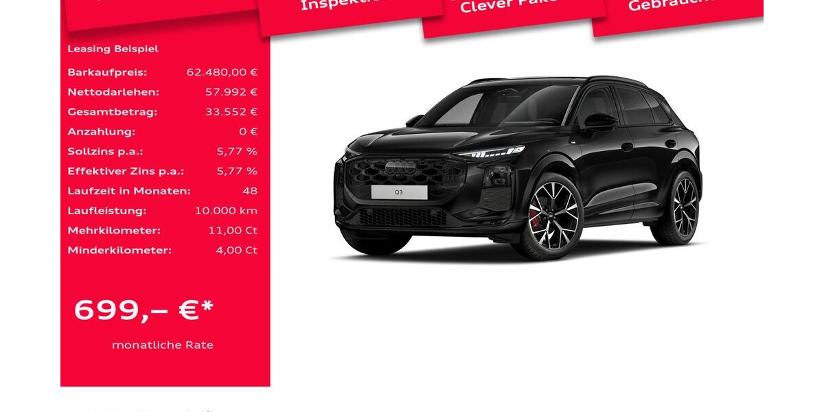 Audi Q3 1.009 km 62.480 &euro; Leverkusen 51373