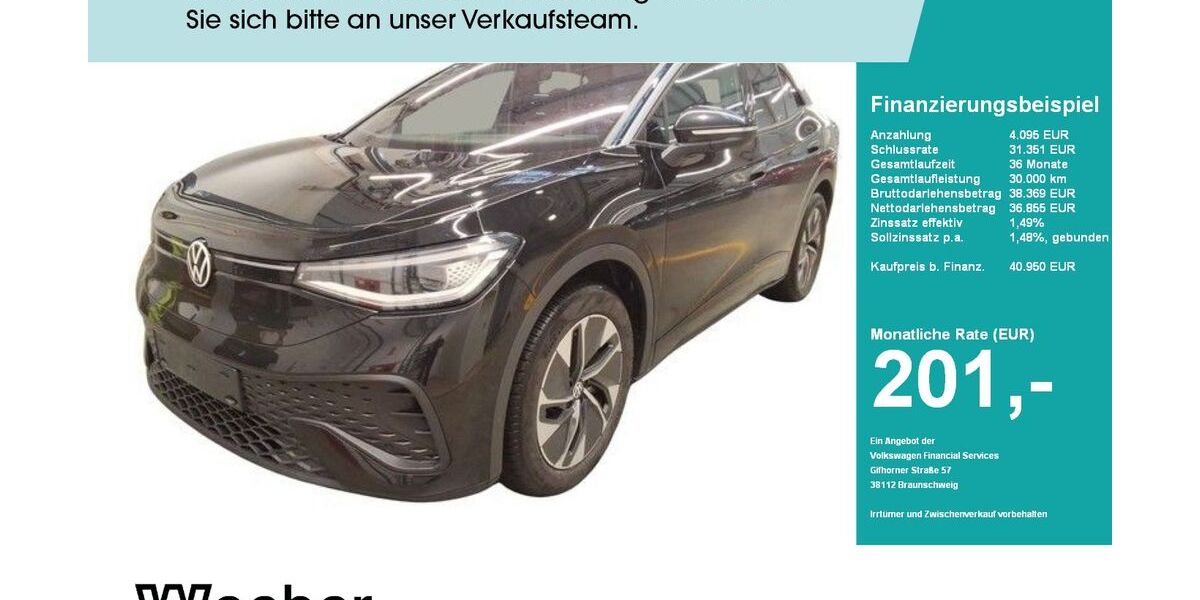 VW ID.5 12.567 km 40.950 &euro; Weil der Stadt 71263