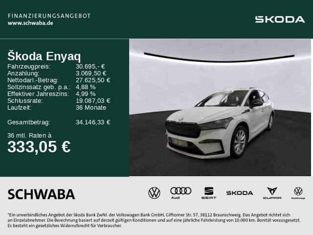 Skoda Enyaq 51.800 km 30.695 &euro; Gersthofen 86368