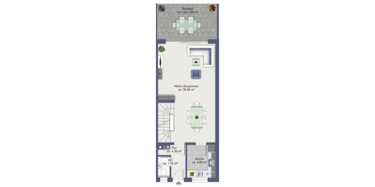 Reihenmittelhaus Kirchseeon - 4 Zimmer, 148 m&sup2;, 1.890&euro; | Angebot:26433326