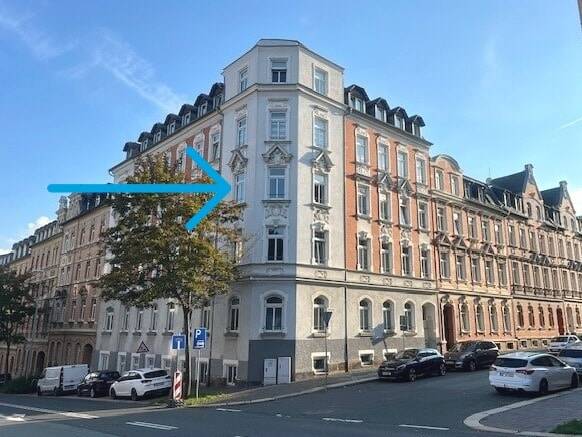 Etagenwohnung Plauen Stadtmitte - 2 Zimmer, 50 m&sup2;, 42.000&euro; | Angebot:26391675