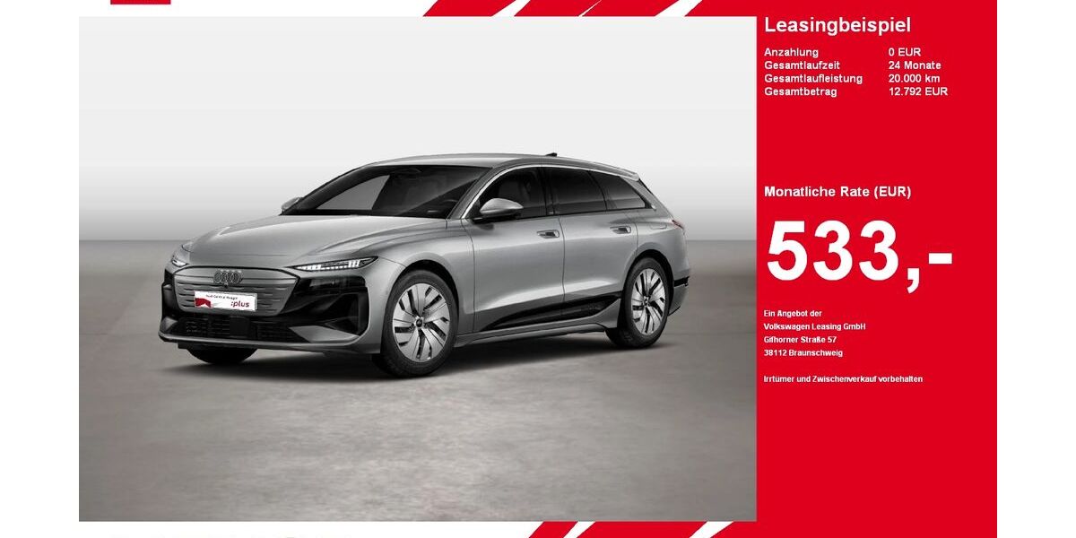 Audi A6 e-tron 21.475 km 56.945 &euro; Gütersloh 33330
