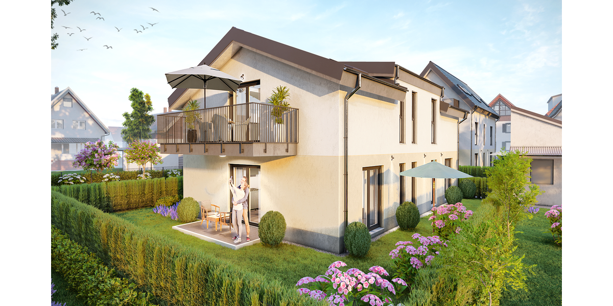 Etagenwohnung Mörfelden-Walldorf Walldorf - 2 Zimmer, 56 m&sup2;, 310.000&euro; | Angebot:26867401