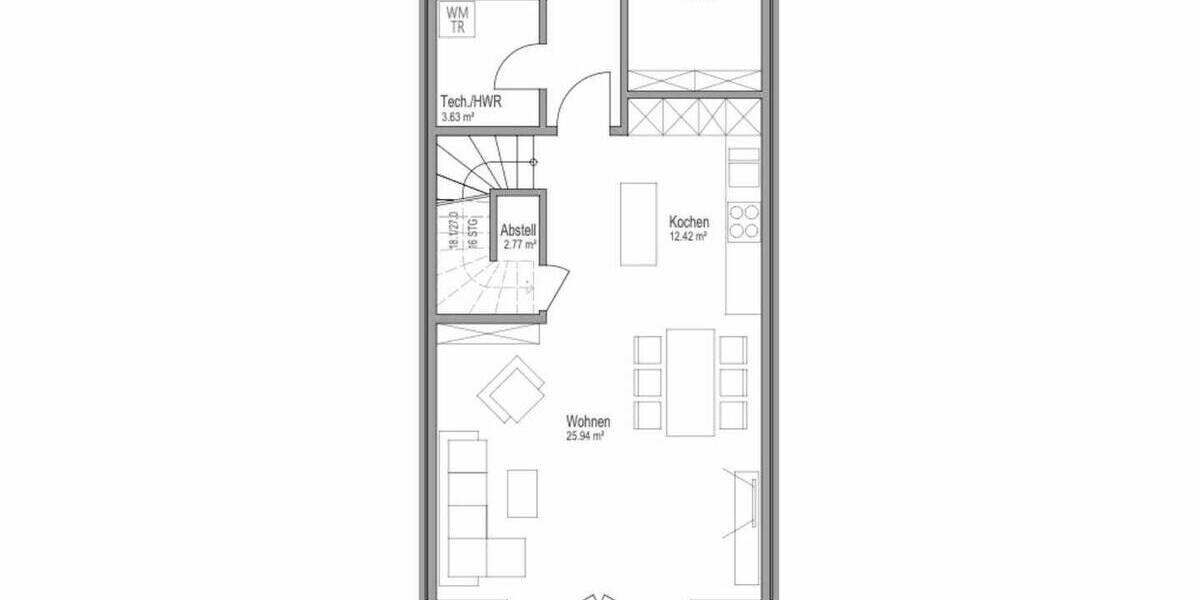 Reihenmittelhaus Stockelsdorf - 5 Zimmer, 138 m&sup2;, 499.000&euro; | Angebot:25691282