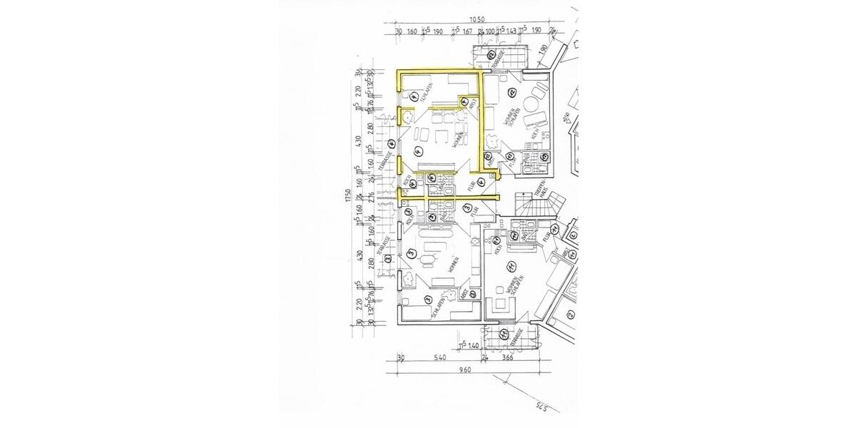Erdgeschoßwohnung Höchstadt an der Aisch - 2 Zimmer, 50 m&sup2;, 220.000&euro; | Angebot:25417935